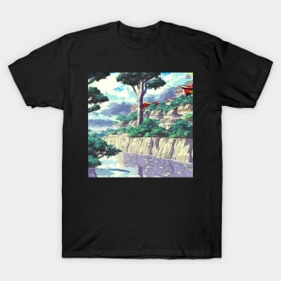 Anime Style Landscape T-Shirt